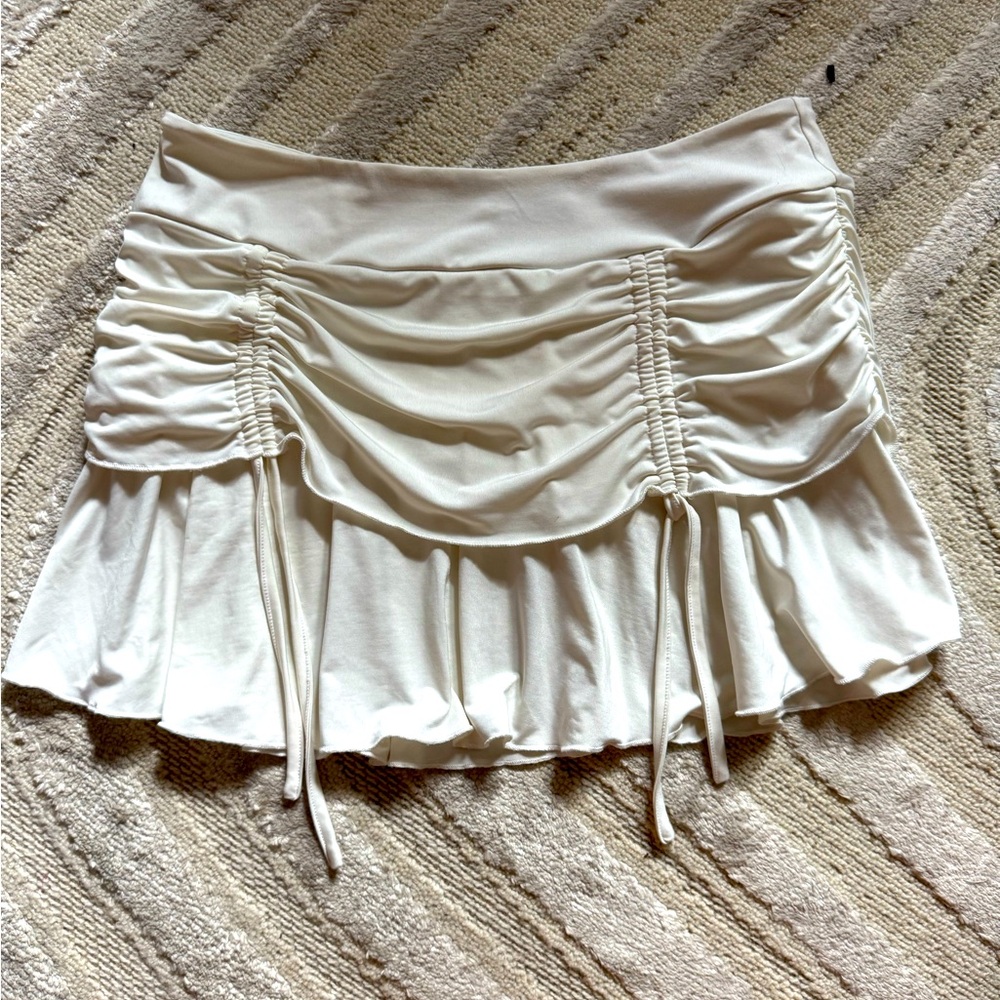 I.am.gia white mini skirt
